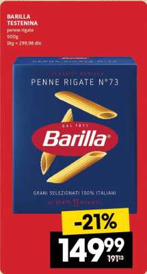Barilla Testenina
