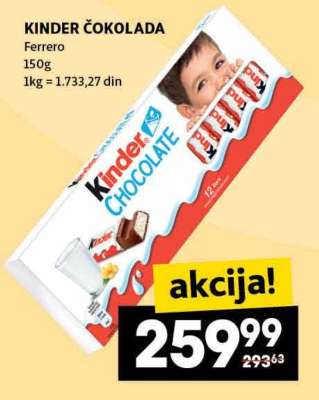 Kinder Čokolada