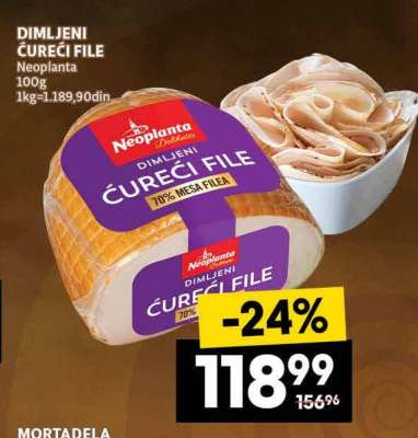 Dimljeni ćureći file