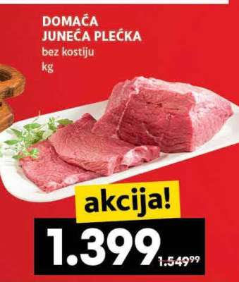 DOMAĆA JUNEĆA PLEĆKA