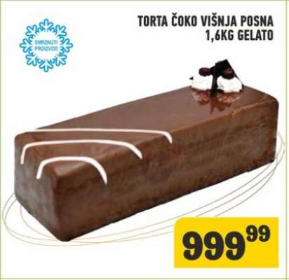 Torta Čoko Višnja Posna