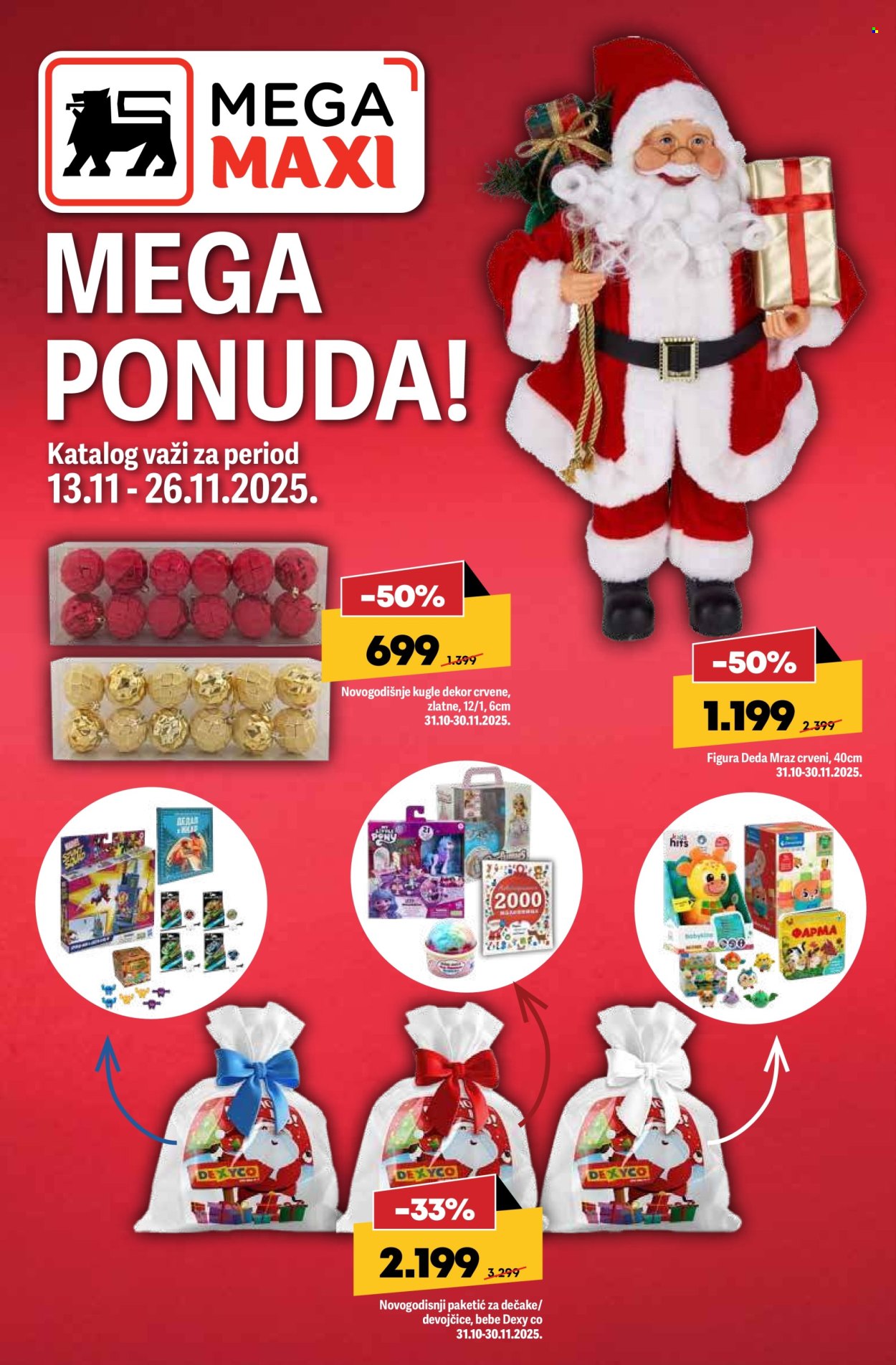 Mega Maxi katalog - 13.11.2025 - 26.11.2025. Stranica 1