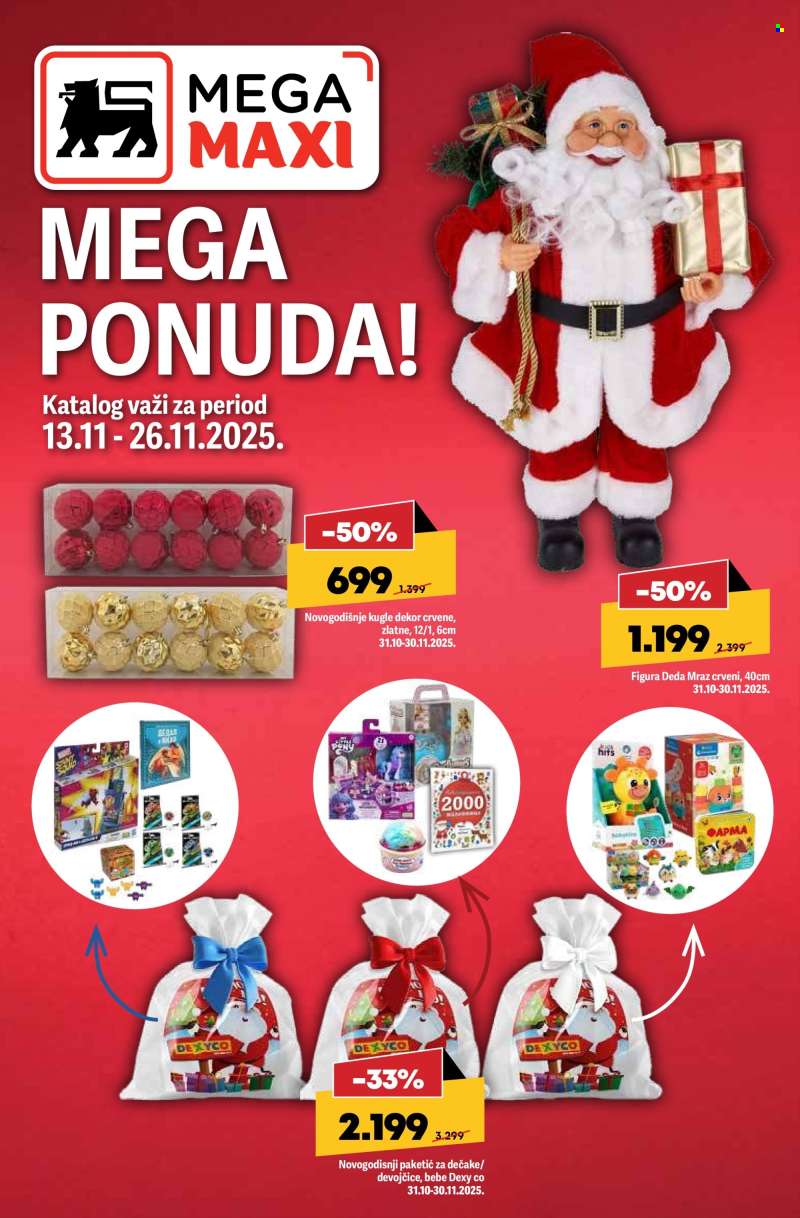 Mega Maxi katalog - 13.11.2025 - 26.11.2025.