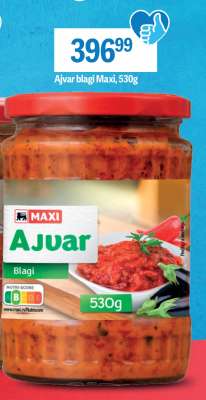 Ajvar blagi Maxi, 530g