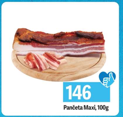 Pančeta Maxi, 100g