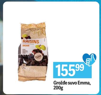 Grozđe suvo Emma, 200g