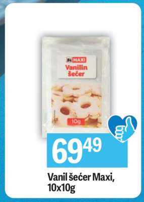Vanil secer Maxi, 10x10g