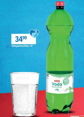 Voda gazirana Maxi, 1.5l