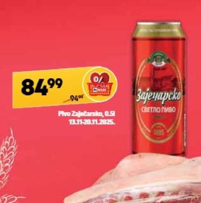 Pivo Zaječarsko 0.5l