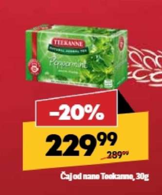 Čaj od nane Teekanne 30g