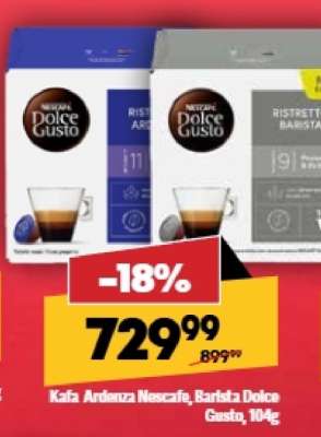 Kafa Ardenza Nescafe, Barista Dolce Gusto, 104g