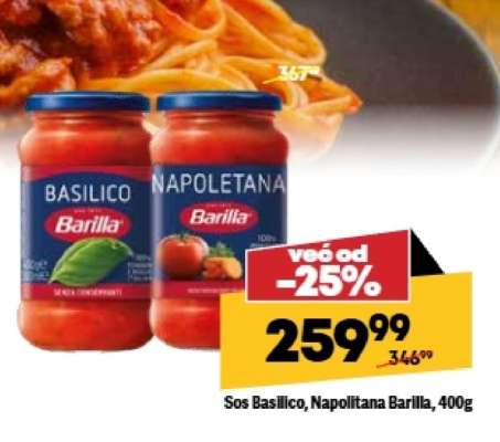 Sos Basilico Napolitana Barilla 400g