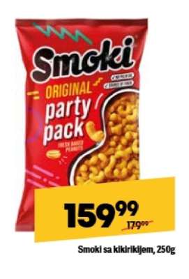 Smoki sa kikirikijem 250g