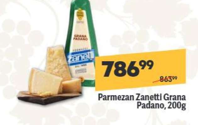 Parmezan Zanetti Grana Padano, 200g