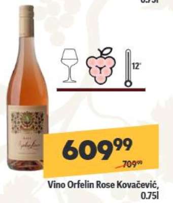 Vino Orfelin Rose Kovačević
