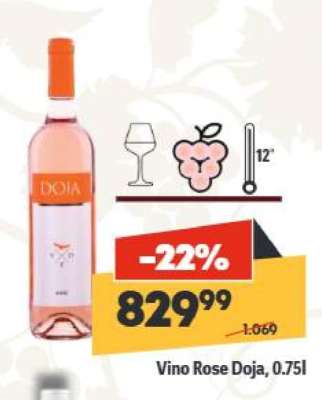 Vino Rose Doja, 0.75l