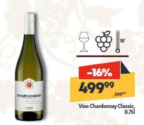 Vino Chardonnay Classic 0.75l