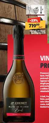 Vino belo J.P. Chenet Sparkling Dry, 0,75l
