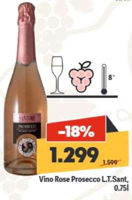 Vino Rose Prosecco L.T.Sant