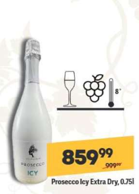 Prosecco Icy Extra Dry, 0.75l