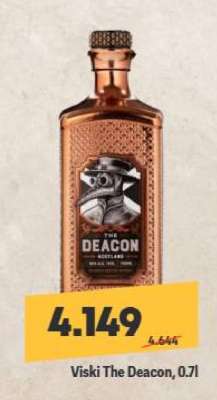 Viski The Deacon, 0,7l