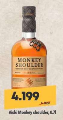 Viski Monkey shoulder, 0,7l