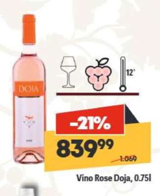 Vino Rose Doja, 0.75l
