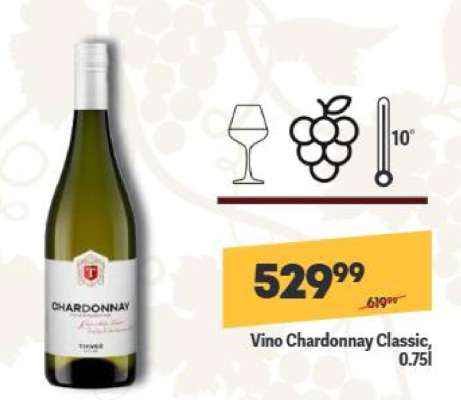 Vino Chardonnay Classic 0.75l