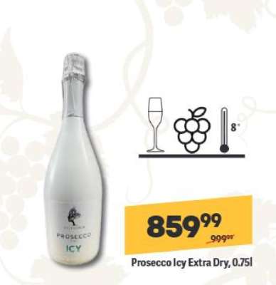 Prosecco Icy Extra Dry, 0.75l