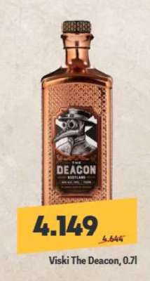 Viski The Deacon, 0,7l