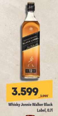 Whisky Jonnie Walker Black Label, 0.7l