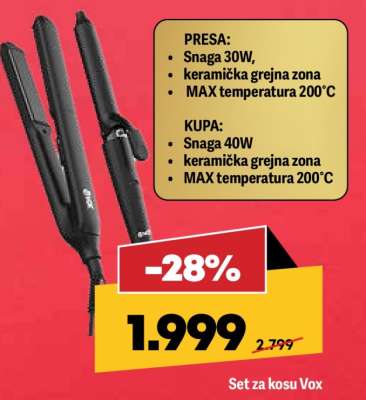 Set za kosu Vox