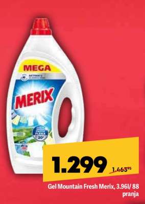 Gel Mountain fresh Merix