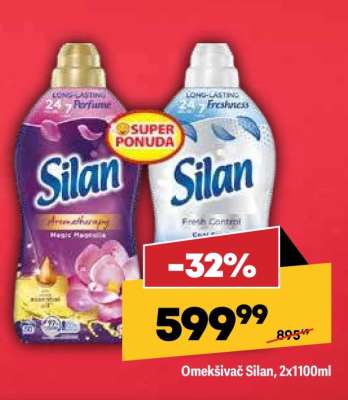 Omekšivač Silan, 2x1100ml