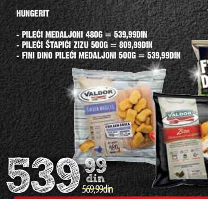 PILEĆI MEDALJONI 480G