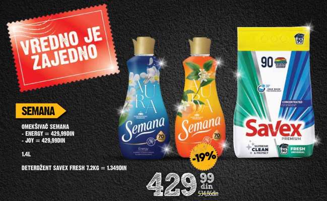 OMEKŠIVAČ SEMANA - ENERGY