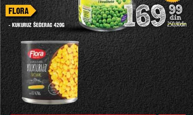 FLORA - KUKURUZ ŠEĆERAC 420G