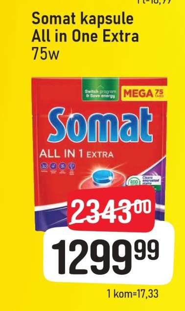 Somat kapsule All in One Extra 75w