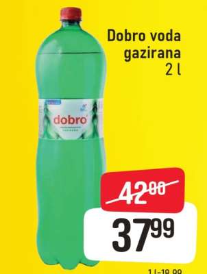 Dobro voda gazirana 2L