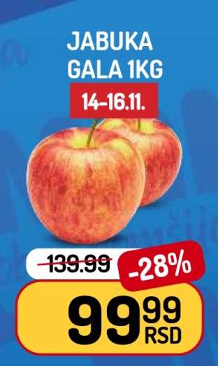 Jabuka Gala, 1kg