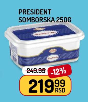 President Somborska 250g