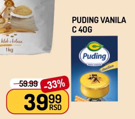 Puding vanila C 40g