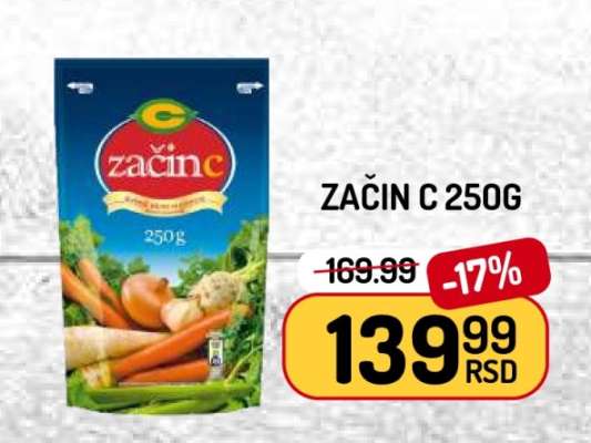 Začin C 250g