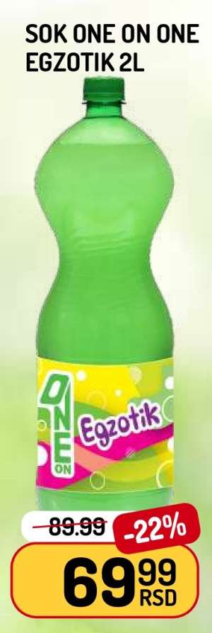 Sok One on One Egzotik 2L