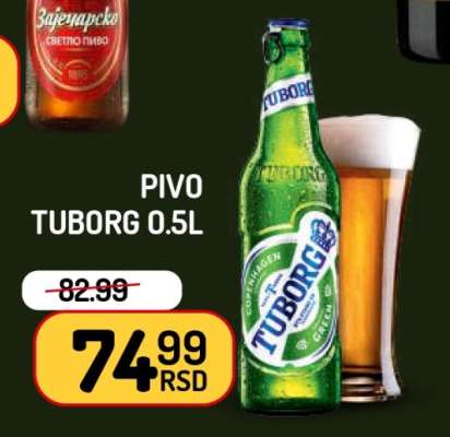 PIVO TUBORG 0,5l