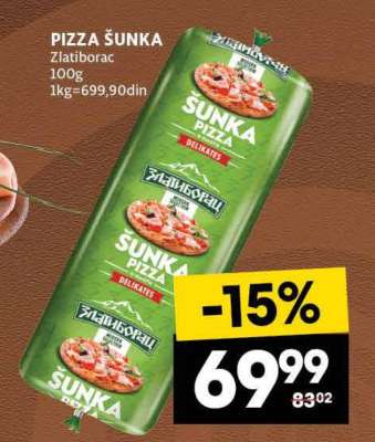 PIZZA ŠUNKA