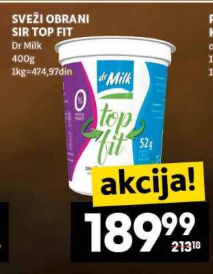 SVEŽI OBRANI SIR TOP FIT