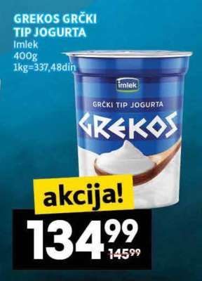 GREKOS GRČKI TIP JOGURTA