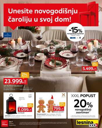 Lesnina XXXL katalog - 10.11.2025 - 07.12.2025.