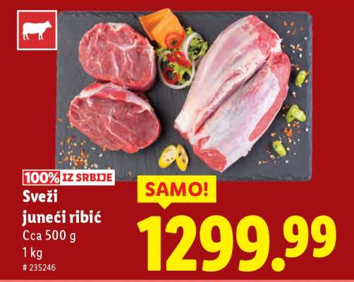 Svěží junečí ribic